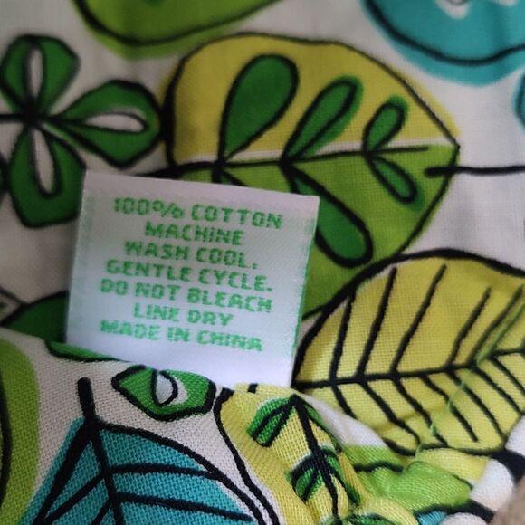 Vera Bradley Ruffle Lily Bag in Limes Up Pattern - Picture 8 of 11